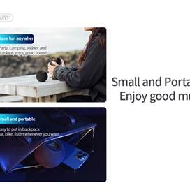مینی اسپیکر بلوتوثی جووی  Joway bluetooth Mini Speaker BM215