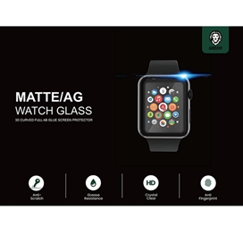 محافظ صفحه نمایش گرین مدل 3D Watch مناسب برای اپل واچ سایز 45 میلی متر