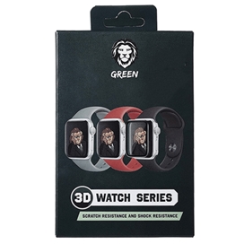 محافظ صفحه نمایش گرین مدل 3D Watch مناسب برای اپل واچ سایز 45 میلی متر