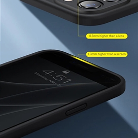 قاب سیلیکونی بیسوس مناسب برای آیفون 13 پرو مکس Apple iPhone 13 Pro Max Baseus Liquid Silica Gel Case
