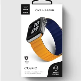 بند اپل واچ چرمی VIVA MADRID مدل COSMO مناسب برای 42/44/45/49