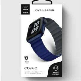 بند اپل واچ چرمی VIVA MADRID مدل COSMO مناسب برای 42/44/45/49