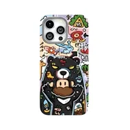 قاب OGBRO اوجی برو Beast Hunt Series Black Bear Warrior l مناسب برای Apple iPhone 16 Pro Max