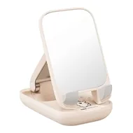 هولدر موبایل تاشو و آینه رومیزی بیسوس Baseus BS-HP008 Seashell Series Phone Stand With Mirror B10551501411