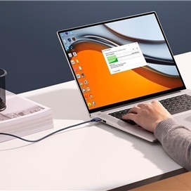 کابل تایپ سی هوشمند بیسوس 1 متر Baseus TYPE-C CATS000201 Explorer
