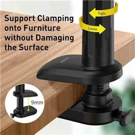 پایه نگهدارنده گوشی موبایل و تبلت بیسوس مدل Baseus Otaku Life Rotary Adjustment Lazy Holder LUZQ000013