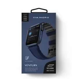 بند ونتورکس Sport سیلیکون ویوا مادرید سایز 42/44/45 اپل واچ Venturx Sports Viva Madrid Apple Watch Band