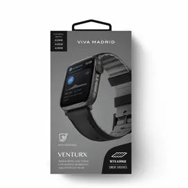 بند ونتورکس Sport سیلیکون ویوا مادرید سایز 42/44/45 اپل واچ Venturx Sports Viva Madrid Apple Watch Band