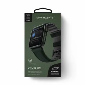 بند ونتورکس Sport سیلیکون ویوا مادرید سایز 42/44/45 اپل واچ Venturx Sports Viva Madrid Apple Watch Band