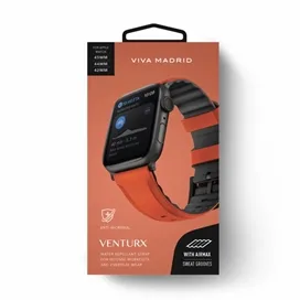 بند ونتورکس Sport سیلیکون ویوا مادرید سایز 42/44/45 اپل واچ Venturx Sports Viva Madrid Apple Watch Band