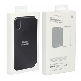 کیف محافظ چرمی اپل آیفون 10 Apple Leather Folio Case iPhone X