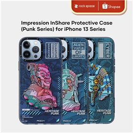 قاب برند راک مدل Quantum Terracotta Warrior مناسب برای آیفون 13 پرو مکس Rock iPhone 13 Pro Max