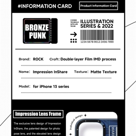 قاب برند راک مدل Statue of Liberty مناسب برای آیفون 13 پرو مکس Rock iPhone 13 Pro Max
