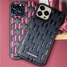 قاب Karl Lagerfeld کارل لاگرفلد چرمی اورجینال مدل K مناسب iPhone 13 Pro Max