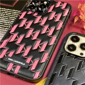 قاب Karl Lagerfeld کارل لاگرفلد چرمی اورجینال مدل K مناسب iPhone 13 Pro Max