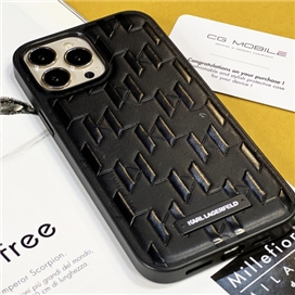 قاب Karl Lagerfeld کارل لاگرفلد چرمی اورجینال مدل K مناسب iPhone 13 Pro Max