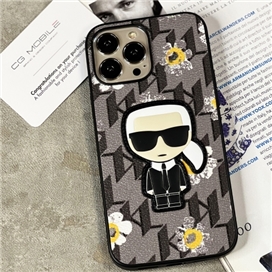 قاب Karl Lagerfeld کارل لاگرفلد چرمی اورجینال مدل MONOGRAM IKONIK