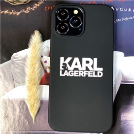 قاب Karl Lagerfeld کارل لاگرفلد سیلیکونی اورجینال مدل KARL LAGERFELD مناسب برای iPhone 13 Pro Max