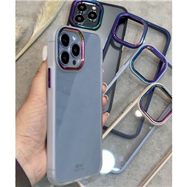 قاب دور رنگی QY مدل هفت رنگ مناسب برای Apple iPhone 13 Pro Max