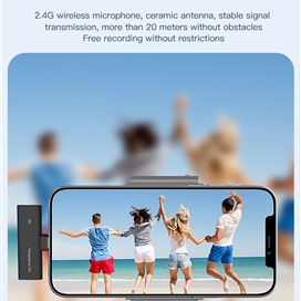 میکروفون بی سیم Type C برند ایکس او مدل XO MKF06