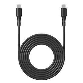 کابل USB-C به USB-C برند راک رز مدل RockRose Alpha CC2 Fast Charge Type-C To Type-C 3A 60W Cable 2m