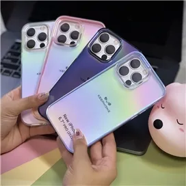قاب برند کی فون KEEPHONE مدل رنگین کمان مناسب برای آیفون 14 پلاس iPhone 14 Plus