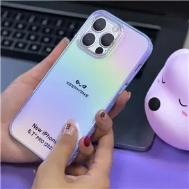 قاب برند کی فون KEEPHONE مدل رنگین کمان مناسب برای آیفون 14 پلاس iPhone 14 Plus