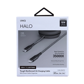 کابل USB-C به لایتنینگ یونیک Uniq Halo USB-C to Lightning Cable 1.2M