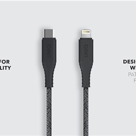 کابل USB-C به لایتنینگ یونیک Uniq Halo USB-C to Lightning Cable 1.2M