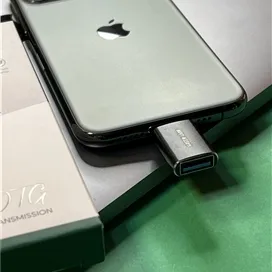 مبدل OTG لایتنینگ به USB 3.0 برند گرین Green مدل GNLOTGBK با گارانتی
