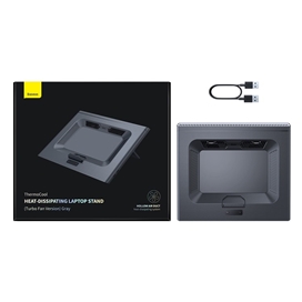 کول پد لپ تاپ بیسوس Baseus ThermoCool Heat-Dissipating Laptop Stand LUWK000013