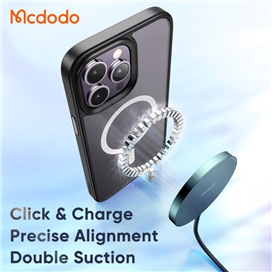 قاب محافظ نیمه شفاف مگ سیف مک دودو مدل Mcdodo PC-3103 برای Apple iPhone 14 Pro