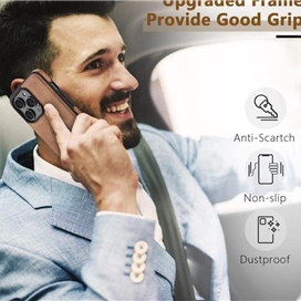 کاور اپیکوی مدل Leather مناسب برای گوشی موبایل اپل Iphone 14 Pro Max