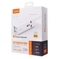 شارژر و چند راهی برق 65 وات الدنیو LDNIO SC1418 Mini Smart Power Socket Plug Desktop