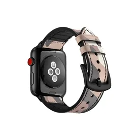 بند اپل واچ برند جینیا مدل Camouflage Leather