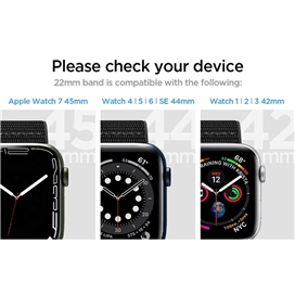 بند اسپرت اپل واچ اسپیگن سایز 44/45/49 Spigen DuraPro Flex Apple Watch Strap