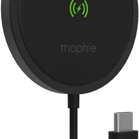 شارژر مگسیف MagSafe به همراه رینگ مگسیف موفی Mophie مدل Snap+Wireless Charge