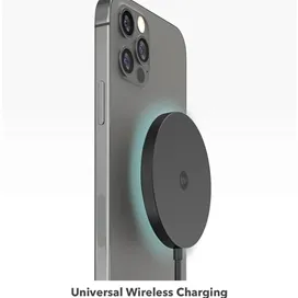 شارژر مگسیف MagSafe به همراه رینگ مگسیف موفی Mophie مدل Snap+Wireless Charge
