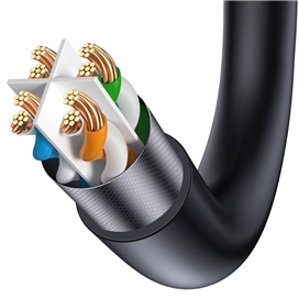 کابل شبکه 10 متری کت 7 بیسوس baseus Seven Type of RJ45 Network cable WKJS010701