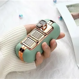 پاوربانک 5000 و گرم کن دست راک Rock PowerBank Multi-Function Hand Warmer RST 10785