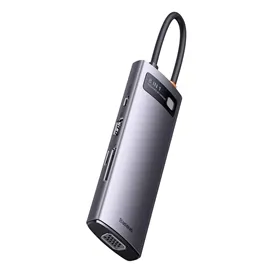 هاب 8 پورت بیسوس Baseus Starjoy 8 Port Type-C HUB Adapter WKWG050013