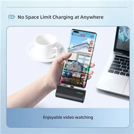 پاوربانک همراه تایپ سی 4800 راک ROCK Type-C PD Powerbank P81