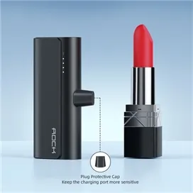 پاوربانک همراه تایپ سی 4800 راک ROCK Type-C PD Powerbank P81