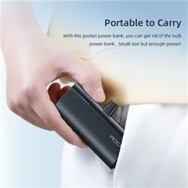 پاوربانک همراه تایپ سی 4800 راک ROCK Type-C PD Powerbank P81