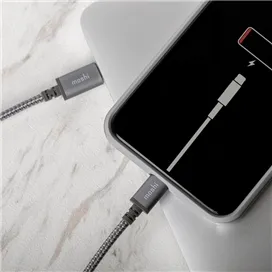 کابل MOSHI موشی تبدیل USB-C به Lightning مدل Integra طول 1.2