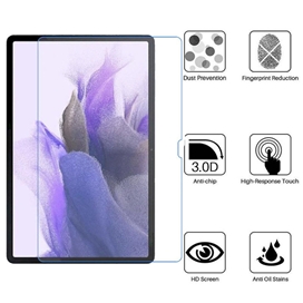 محافظ صفحه نمایش بوف مدل 5D-Plus مناسب برای تبلت سامسونگ Galaxy Tab S7 Plus