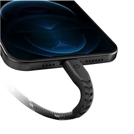 کابل USB-C به لایتنینگ انرژیا سری NYLOFLEX با استاندارد C94 طول 30 سانتی متر