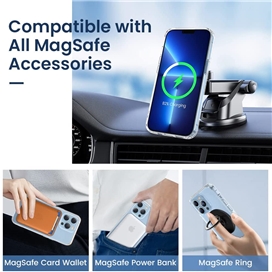 قاب جیتک آیفون 13 پرو مکس G-TECH SIROCCO CRYSTAL MAG Case iPhone 13 Pro max