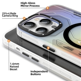 قاب YOUNGKIT یانگکیت Metaverse Cyberpunk Strong Anti-Drop Impact Series مناسب برای Apple iPhone 14