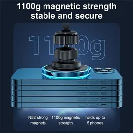هولدر و شارژر وایرلس جویروم JOYROOM 15W Magnetic Wireless Car Charger Holder JR-ZS291